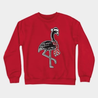 Christmas Flamingo Crewneck Sweatshirt